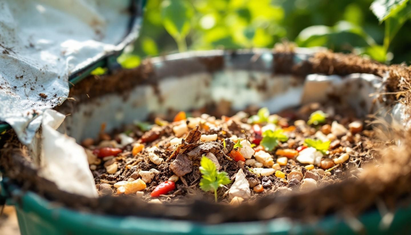 Construire un composteur de jardin fait-maison pour réduire ses déchets organiques