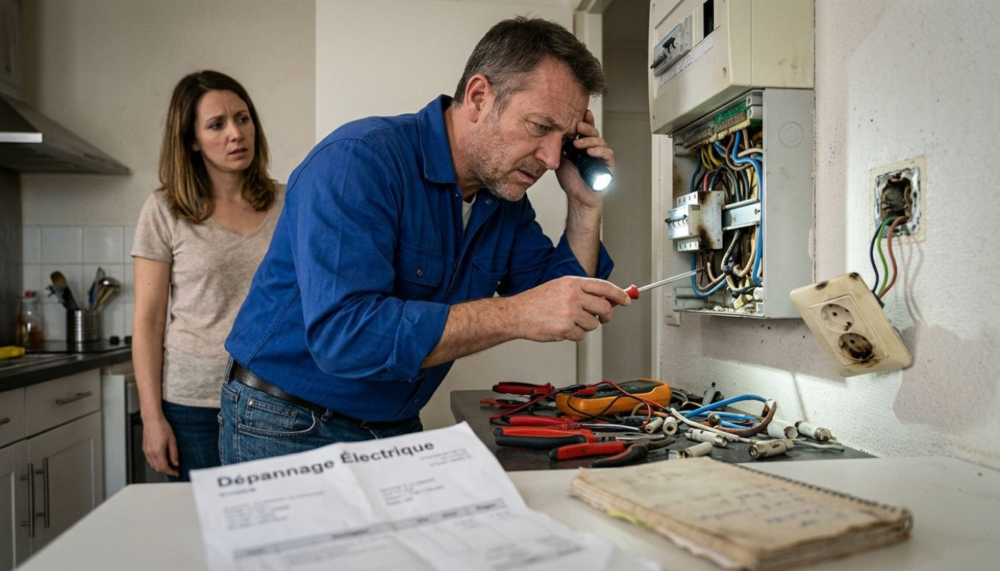 Dépannage électrique : les erreurs qui coûtent cher chez les particuliers