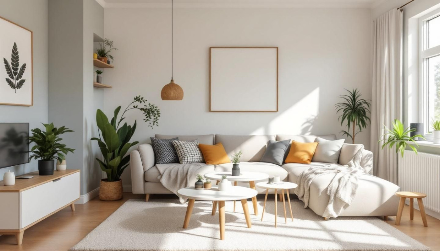 Maximiser l'espace dans un petit salon : techniques et astuces
