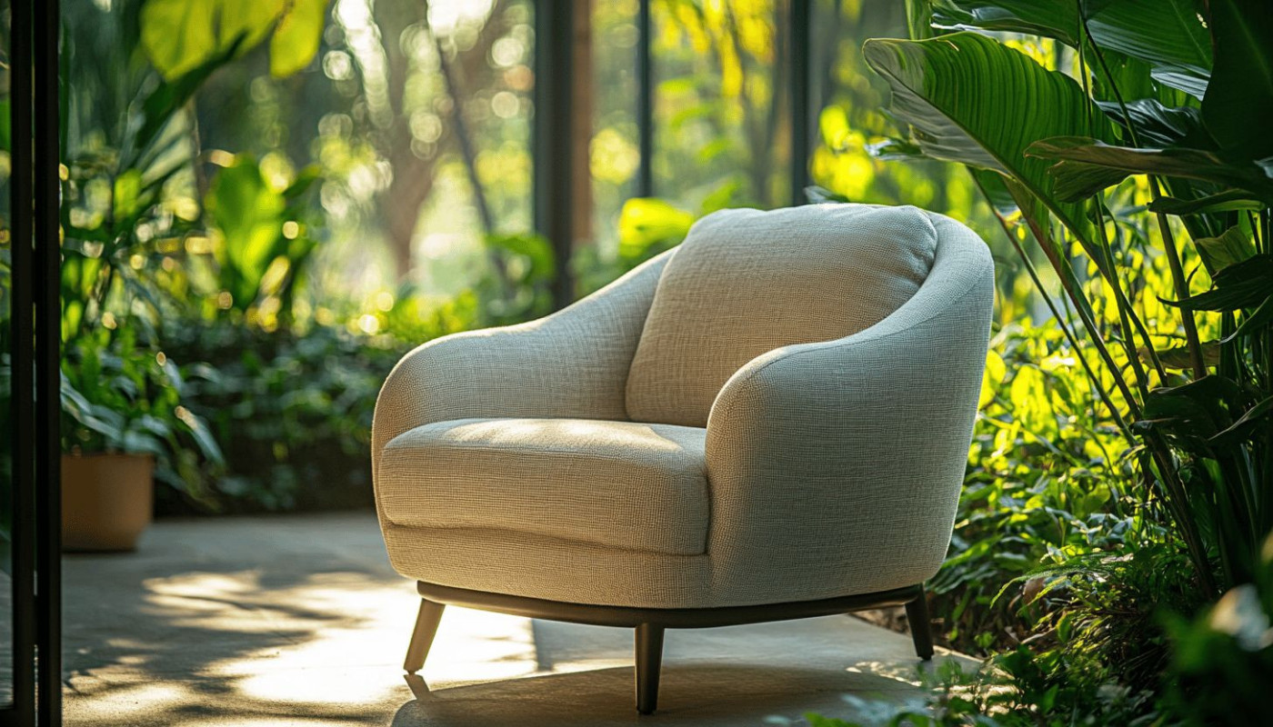 Maximiser l'espace et le style avec un fauteuil adapté à la véranda